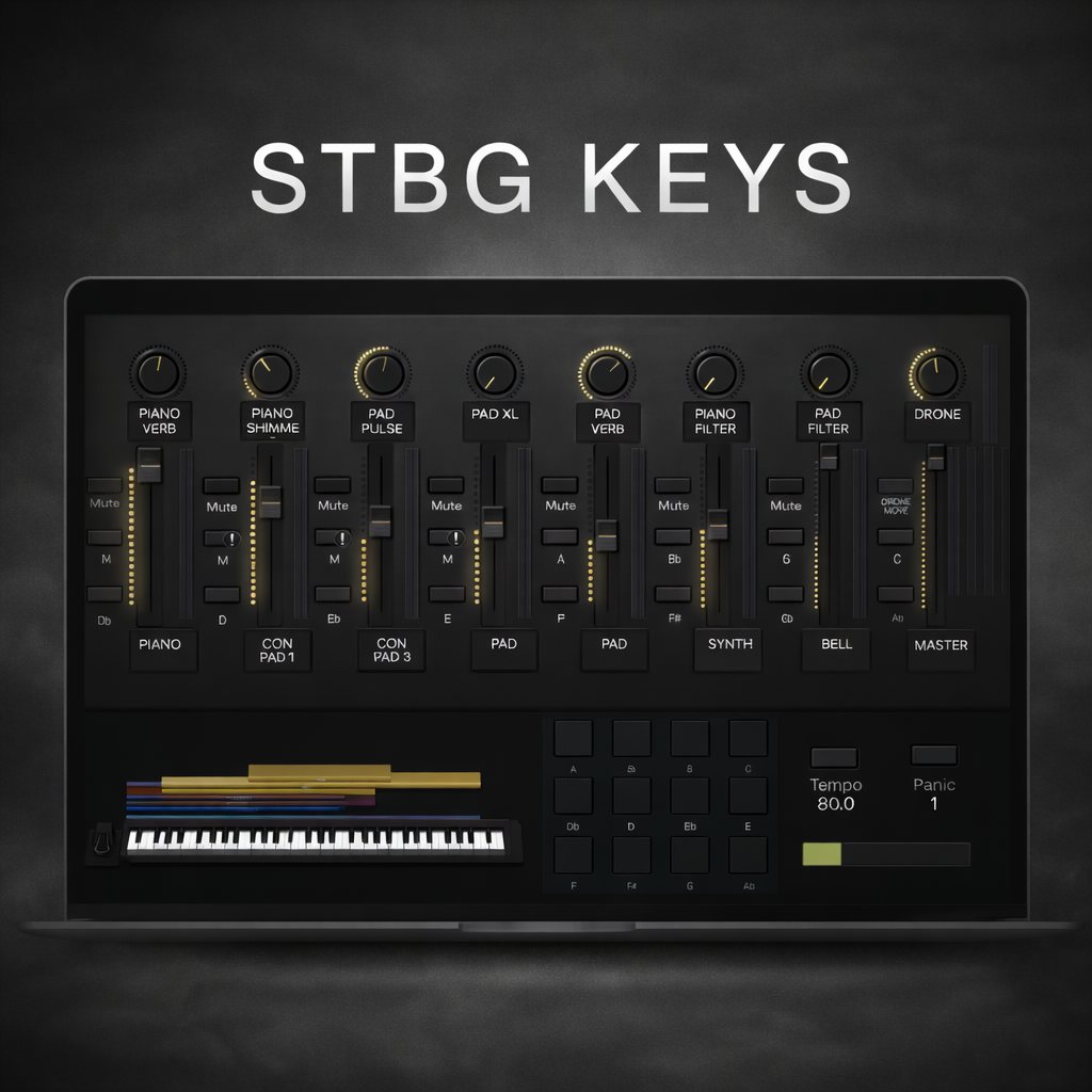STBG Keys Mainstage Template – SAMTHEBEARDGUY
